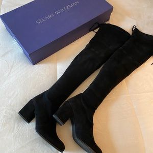 Stuart Weitzman Tieland Over-the-Knee Boots Sz 8.5